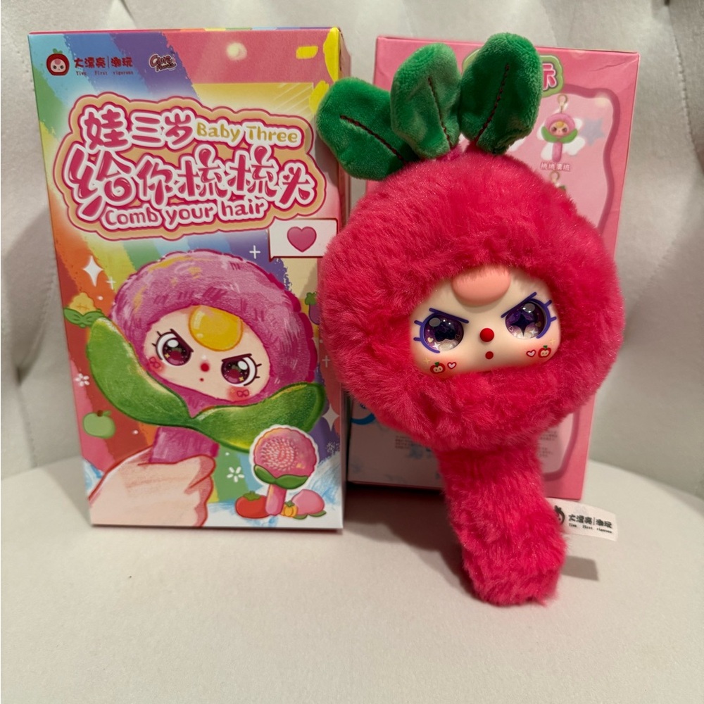 100% Authentic Baby Three Blind Box Hair Brush
